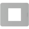 MatixGO - Placa gris 2 módulos - JA4802JG