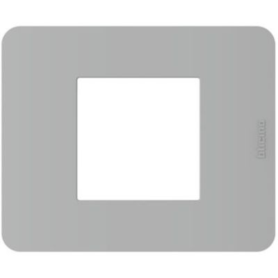 MatixGO - Placa gris 2 módulos - JA4802JG