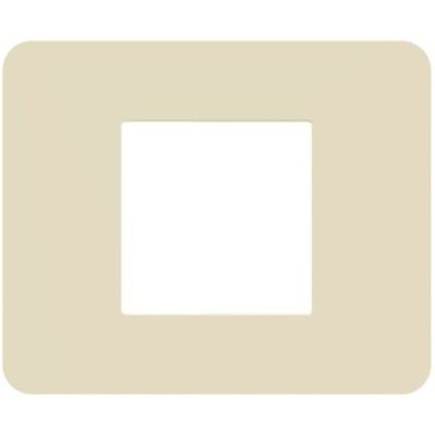 MatixGO - Ivory 2-module cover plate - JA4802TI
