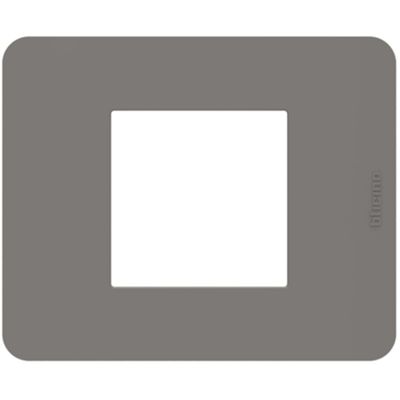 MatixGO - Placca 2 moduli Tortora - JA4802TD