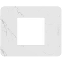 MatixGO - Carrara 2-module cover plate - JA4802EM