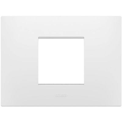 Gewiss GW16002PW Chorus - placca 2 moduli bianco satinato