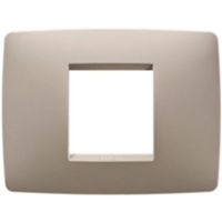 Gewiss GW16102TC Chorus - placca 2 moduli canapa