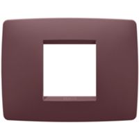 Gewiss GW16103VD Chorus - Plaque rouge toscane 3 modules