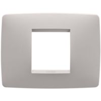 Gewiss GW16102VL Chorus - 2 module natural beige plate