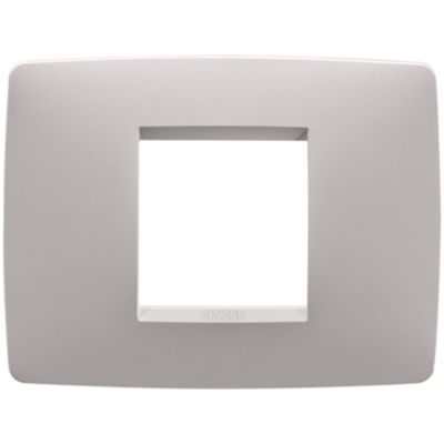 Gewiss GW16102VL Chorus - Placa 2 módulos beige natural