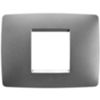 Gewiss GW16102VT Chorus - 2-module titanium plate
