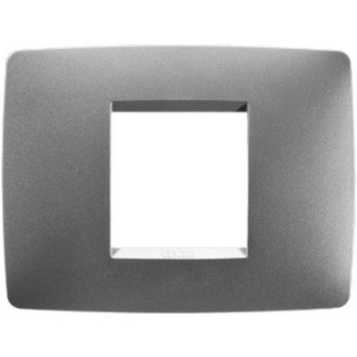 Gewiss GW16102VT Chorus - 2-module titanium plate