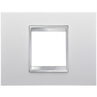 Gewiss GW16202TB Chorus - 2-module white plate