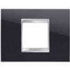 Gewiss GW16202TN Chorus - 2-module toner black plate