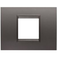 Gewiss GW16202XF Chorus - placca 2 moduli canna di fucile