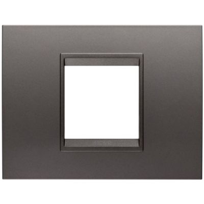 Gewiss GW16202XF Chorus - placca 2 moduli canna di fucile