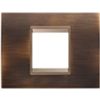 Gewiss GW16202XQ Chorus - placca 2 moduli ottone antico
