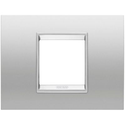 Gewiss GW16202XR Chorus - 2-module magnetic gray plate
