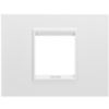 Gewiss GW16202XW Chorus - 2-module satin white monochrome plate