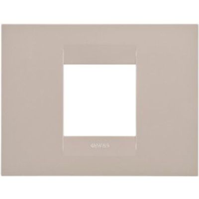 Gewiss GW16402TC Chorus - placca 2 moduli canapa