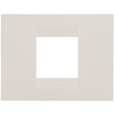 Gewiss GW16402TI Chorus - Plaque ivoire 2 modules