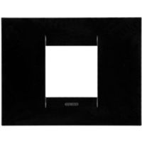 Gewiss GW16402TN Chorus - 2-module toner black plate