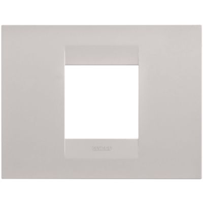 Gewiss GW16402VL Chorus - Placa 2 módulos beige natural