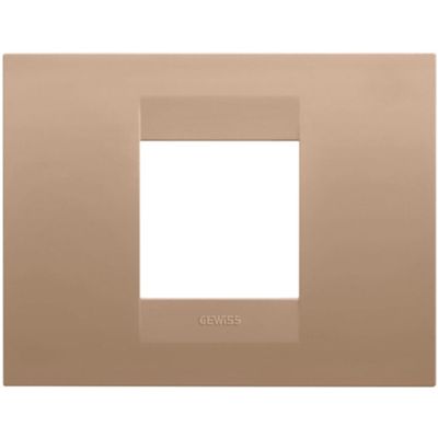 Gewiss GW16402VX Chorus - 2-module light copper plate