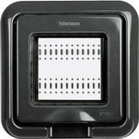 BTicino 24602L LivingLight Luna - plaque autoportante 2 modules anthracite