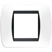Living International - plato de tecnopolímero blanco de 2 plazas