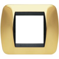Living International - Lucenti 2-seater gold metal plate