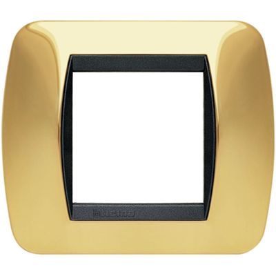 Living International - Lucenti 2-seater gold metal plate