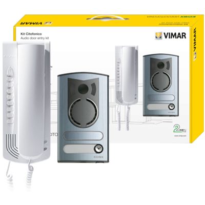 Vimar 6209P/M - kit citofonico monofamiliare 2 Fili