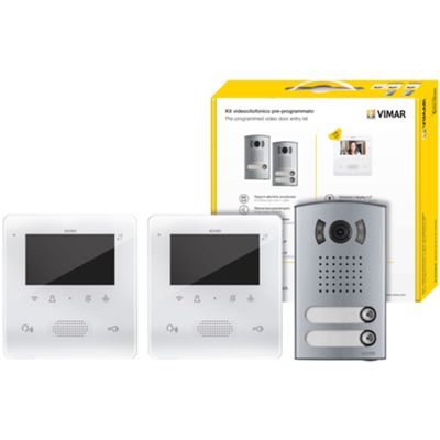 Kit videocitofonico Tab Free - 40152 Vimar Elvox 7558/E2 2Fili