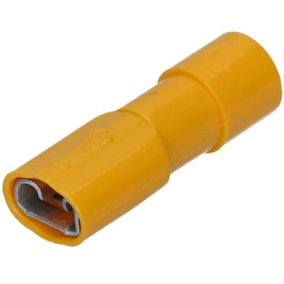Cembre GF-F608P – connettore ad innesto femmina giallo