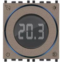 Termostato rotella connesso IoT metal