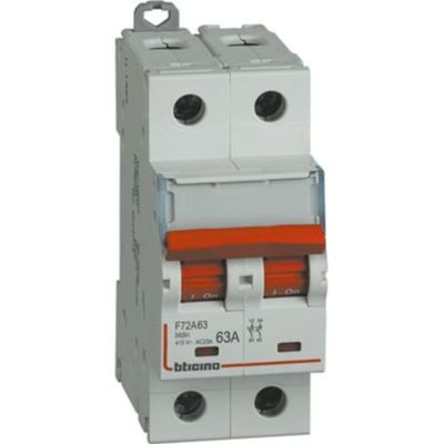 Interruttore sezionatore 2P 63A 2M
