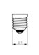 Philips IR250RH - lámpara de infrarrojos R125 E27 250W 230V