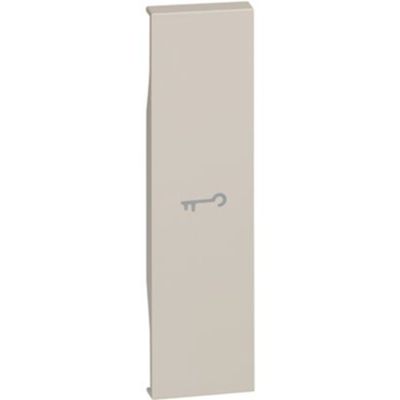 BTicino KM01F Living Now Sand - lightable cover with key symbol