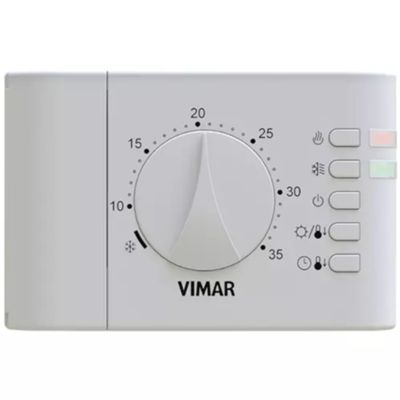 Vimar 02900.1 - thermostat à roue mural blanc