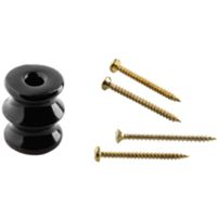Once Upon a Time - Black Porcelain Double Insulator with Screw