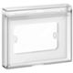 Vimar 14923 - transparent 3-module cover IP44 ISOSET