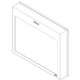Vimar 14923 - transparent 3-module cover IP44 ISOSET