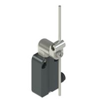Pizzato NA B112LE-DMK – Metal rotary lever switch with rod 3x125