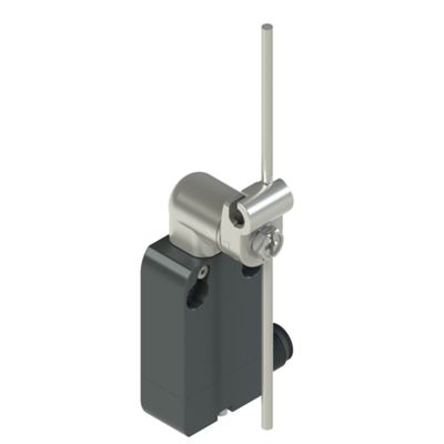 Pizzato NA B112LE-DMK – Metal rotary lever switch with rod 3x125