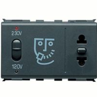 Playbus - European/American shaver socket