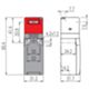 Pizzato FR 593-M2 – interruptor con actuador separado