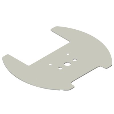 Pizzato VF KIT60 – plaque stabilisatrice pour pédale simple