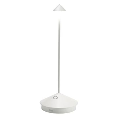 Zafferano LD1650B3 - lampe de table Pina Pro blanche