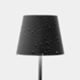 Zafferano LD0340N3 - Lámpara de mesa Poldina Pro negro