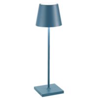 Zafferano LD0340A3 - Lámpara de mesa Poldina Pro azul