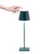 Zafferano LD0340M3 - Lampe de table Poldina Pro vert foncé