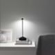 Zafferano LD1650D3 - lampada da tavolo Pina Pro nero