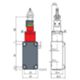 Pizzato FD 979-M2 – interruttore a fune senza reset per arresti semplici
